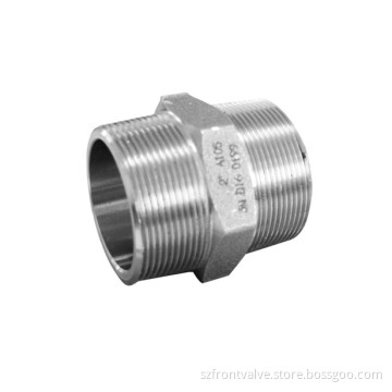 Forged Steel High Pressure Sw/ Threaded Hexagon Nipple